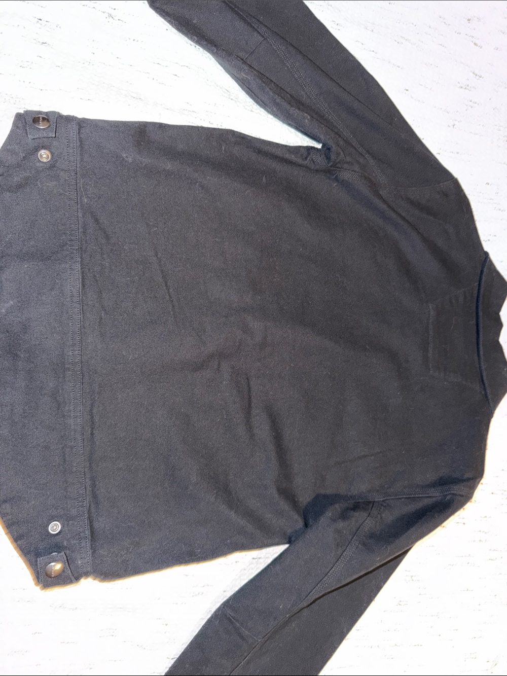 Carhartt Black Canvas Zip Jacket with Hood - Picture 3 of 7